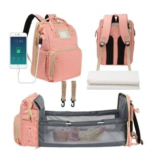 Pink Diaper Bag